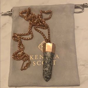 Kendra Scott Jayce Necklace Rose gold